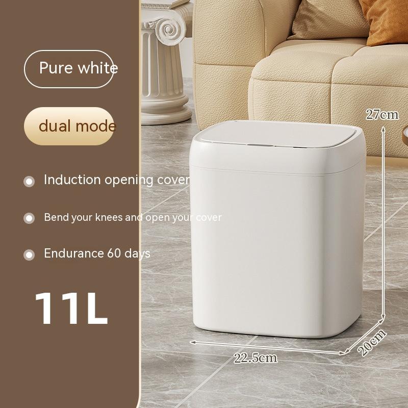 Smart Trash Can With Lid Bedside