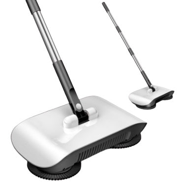 Hand Push Sweeper Household Broom Dustpan Mop Floor All-in-one