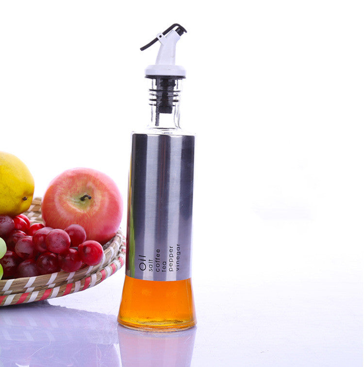 Glass Oil & Seasoning Dispenser Bottle 300ml