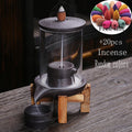 Handmade Ceramic Incense Burner Smoke Waterfall Backflow Feng Shui Decoration