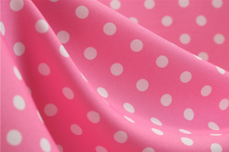Women's Retro Print Midi Dress
