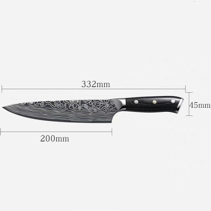 Kitchen knife cutlery