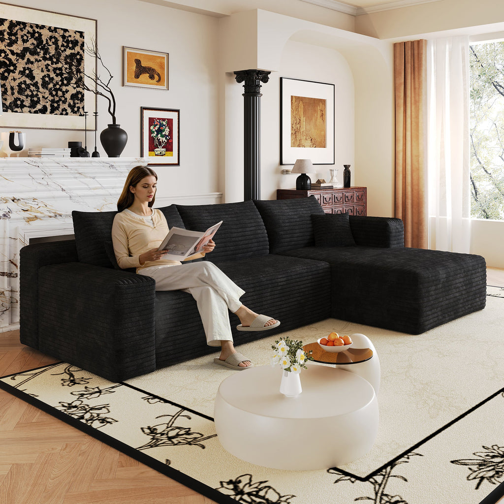 103" Cloud Sectional Sofa