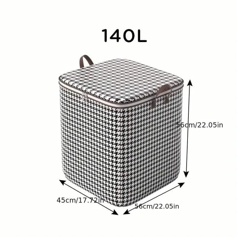 2-Pack: Quilt Storage Bag Organizer Non-woven Dustproof Foldable