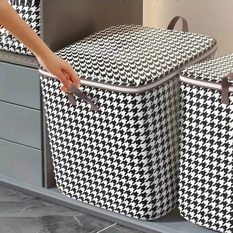 2-Pack: Quilt Storage Bag Organizer Non-woven Dustproof Foldable
