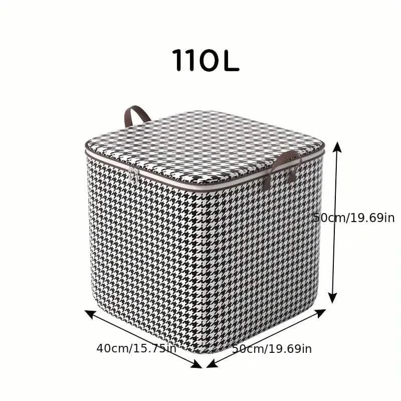 2-Pack: Quilt Storage Bag Organizer Non-woven Dustproof Foldable