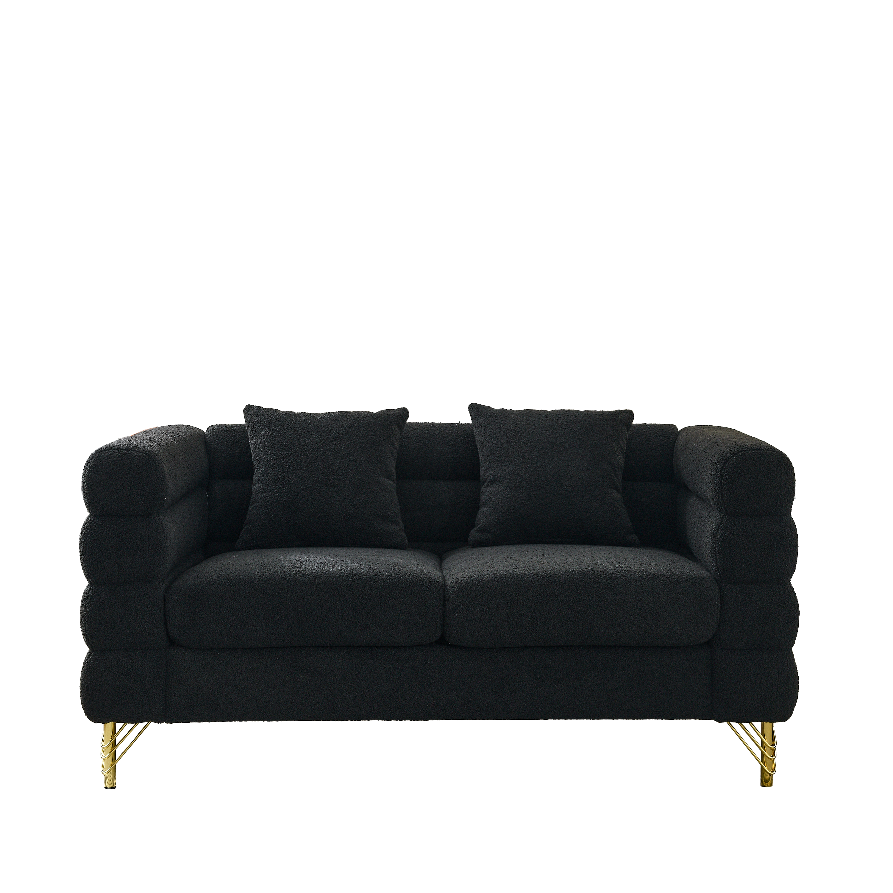 60-Inch Oversized 2-Seater Sectional Sofa