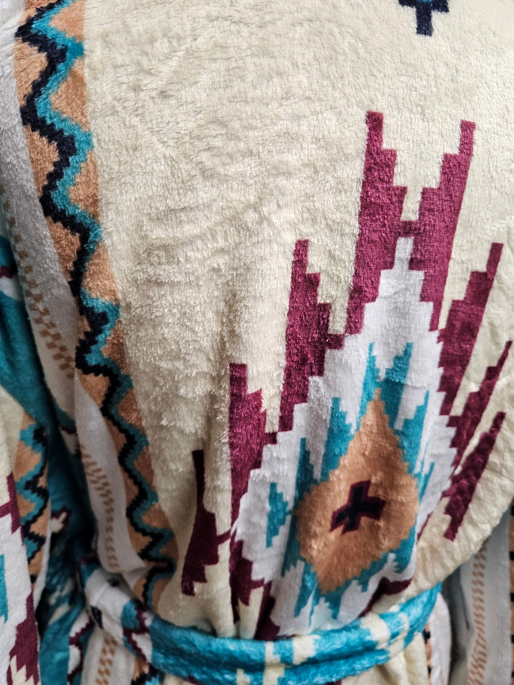 Baha Ranch Taos Aztec Women's Bath Robe