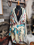 Baha Ranch Taos Aztec Women's Bath Robe
