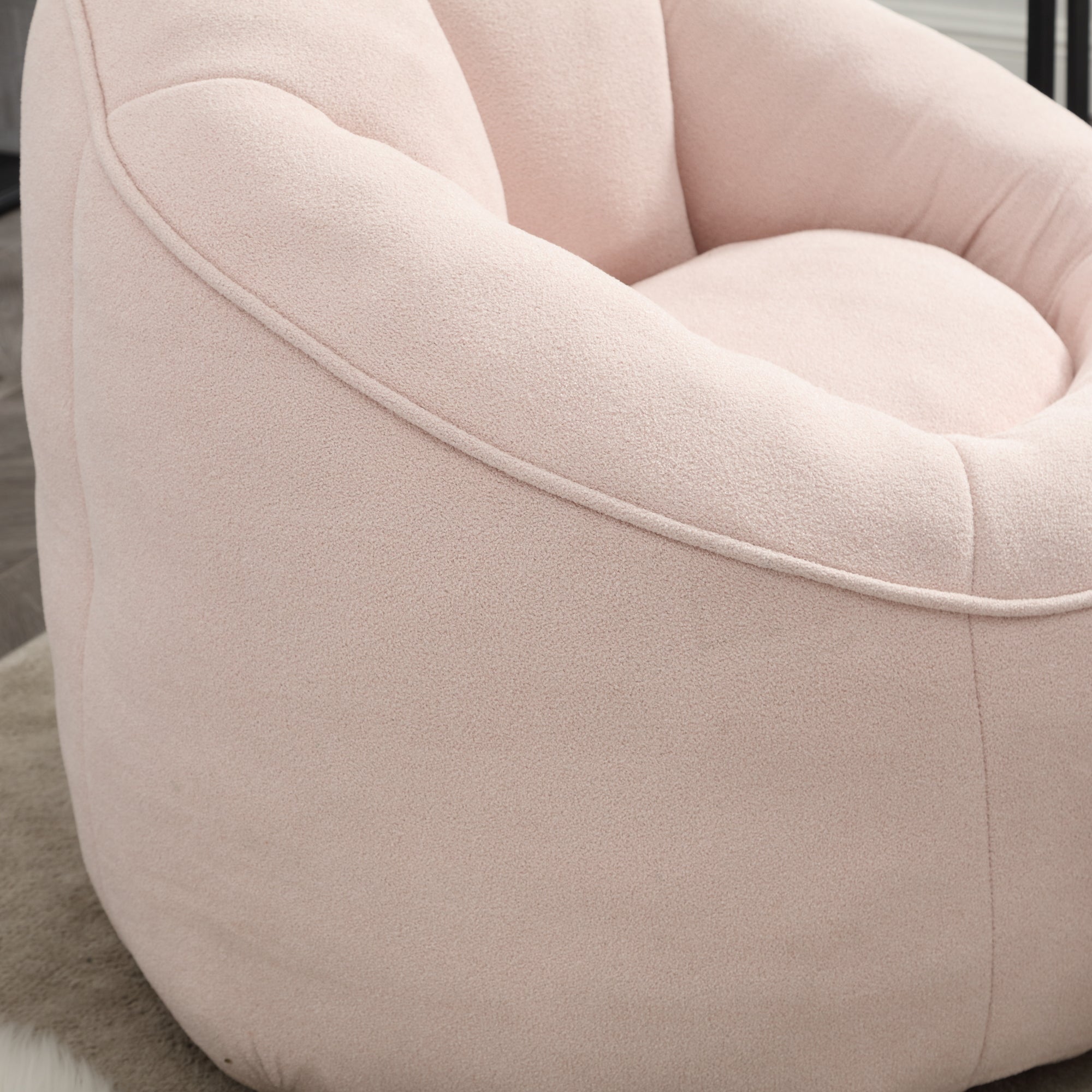 Bean Bag Sofa Chair with Footrest