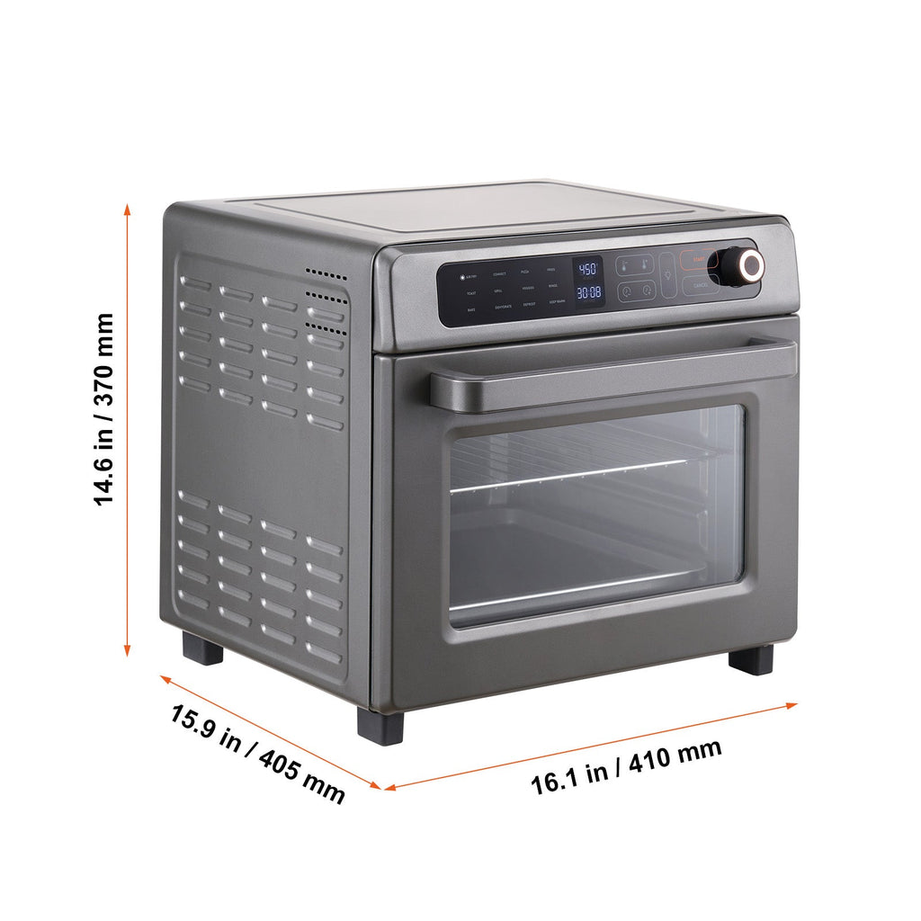 12-IN-1 Air Fryer Toaster Oven, 25L Convection Oven