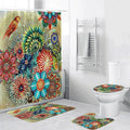 Bohemian Style 3D Water and Mold Proof Shower Curtain
