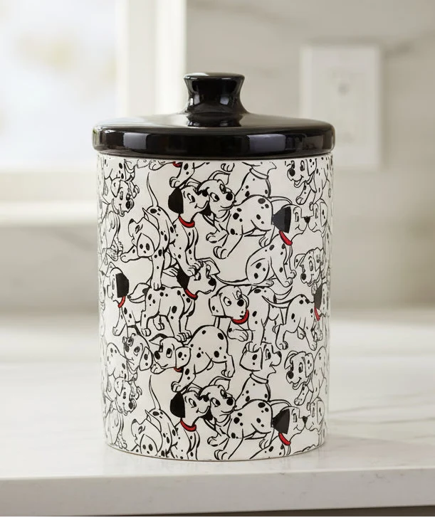 Disney 101 Dalmatians Treat or Cookie Jar 7.25 Inch