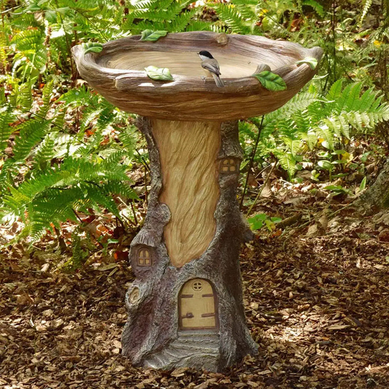 Sunflower Resin Handicraft Garden Sunflower Bird Bath