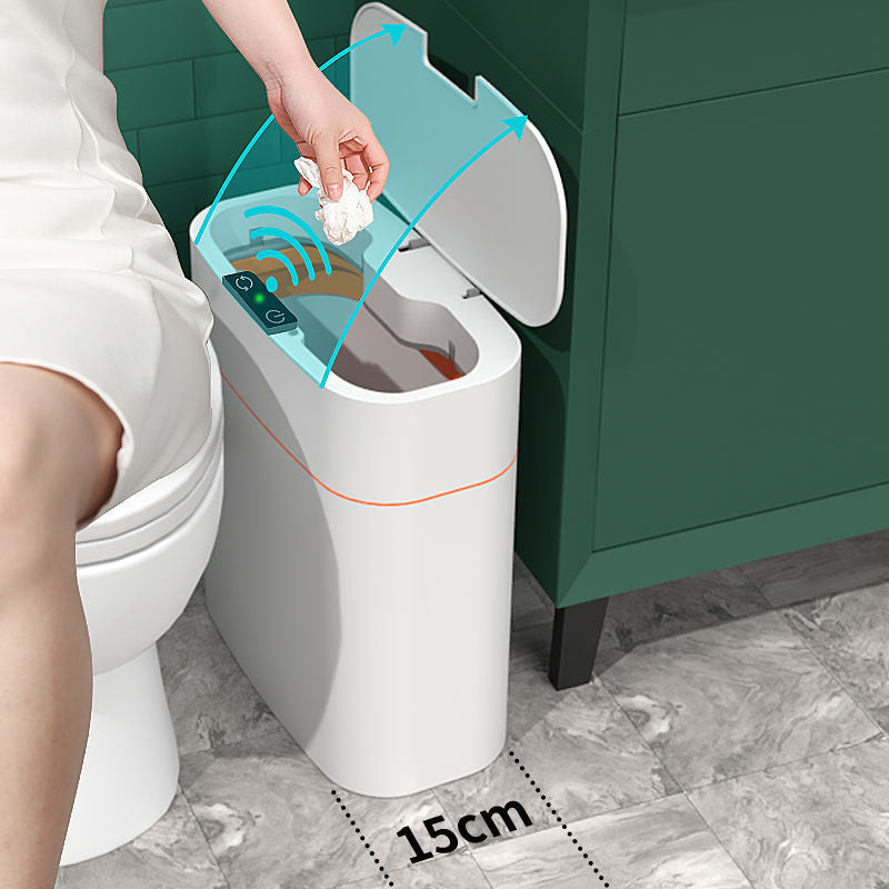 Smart Trash Can With Lid Bedside