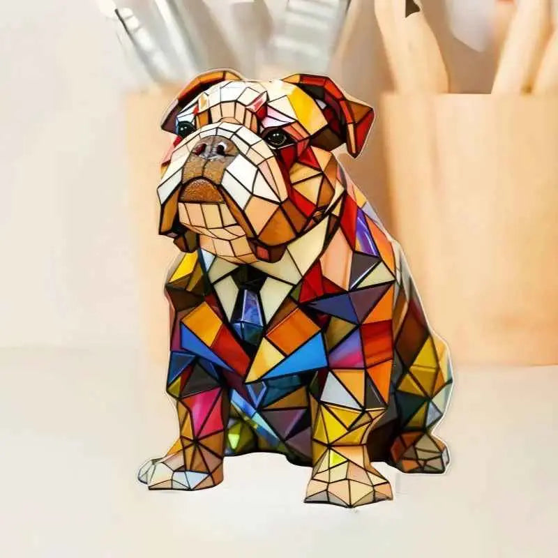 Animal resin LED night light lamp
