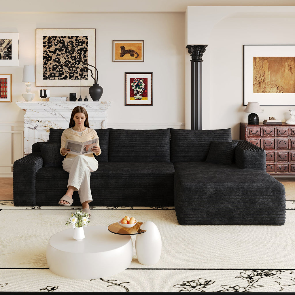 103" Cloud Sectional Sofa