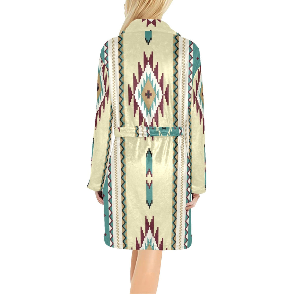 Baha Ranch Taos Aztec Women's Bath Robe