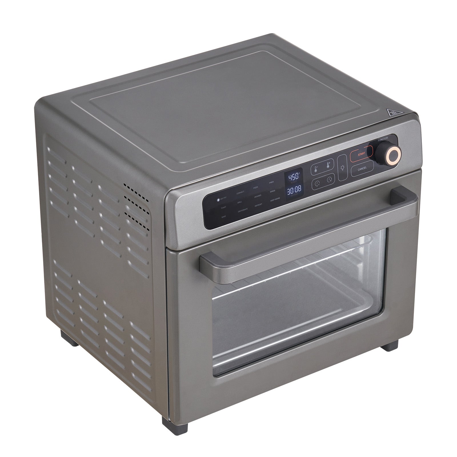 12-IN-1 Air Fryer Toaster Oven, 25L Convection Oven