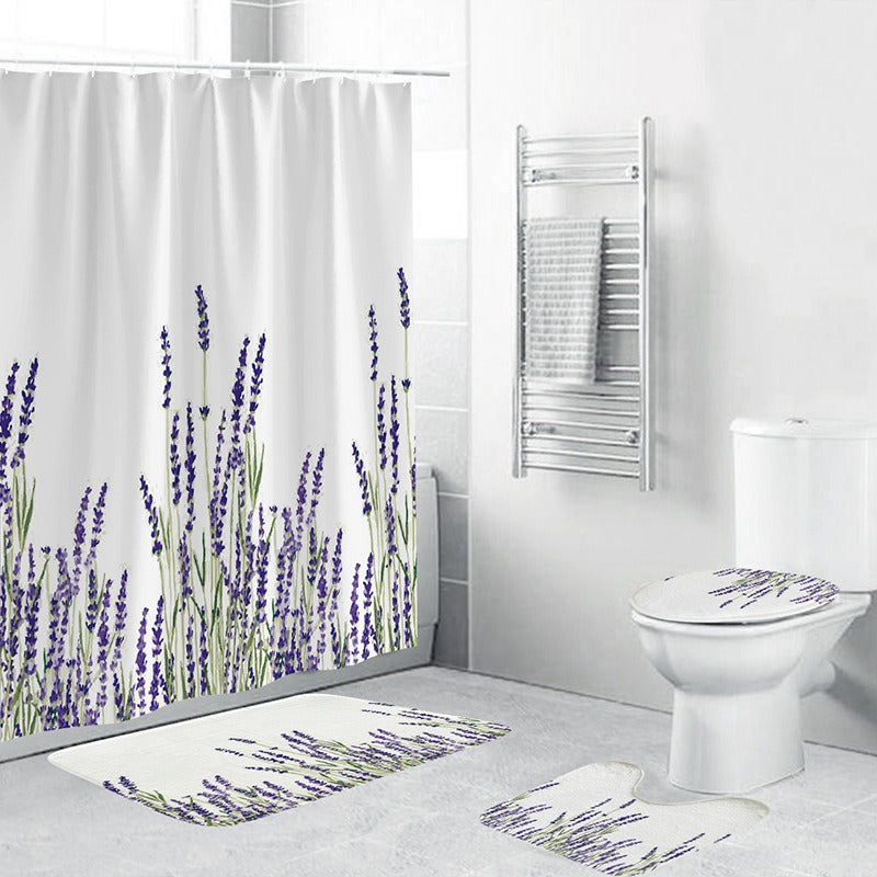 Bohemian Style 3D Water and Mold Proof Shower Curtain