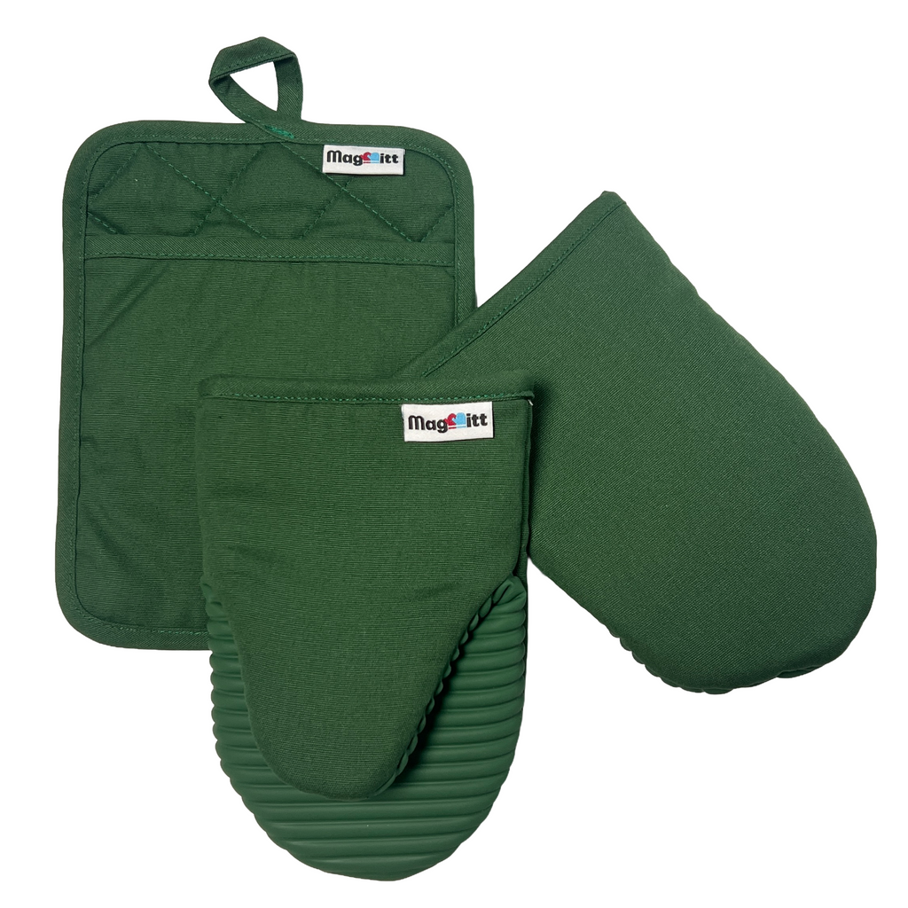 The MagMitt 3 Piece Set (Basil Green)