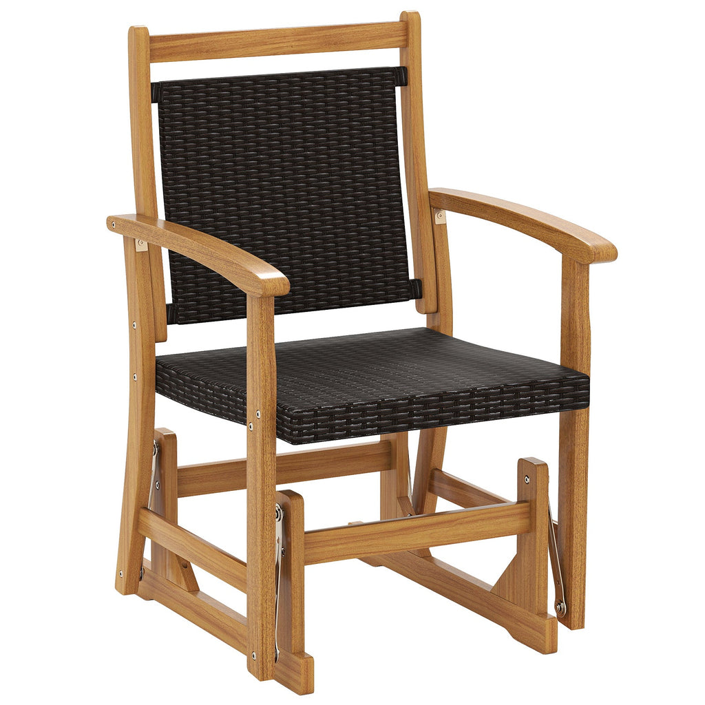 Patio Rattan Glider
