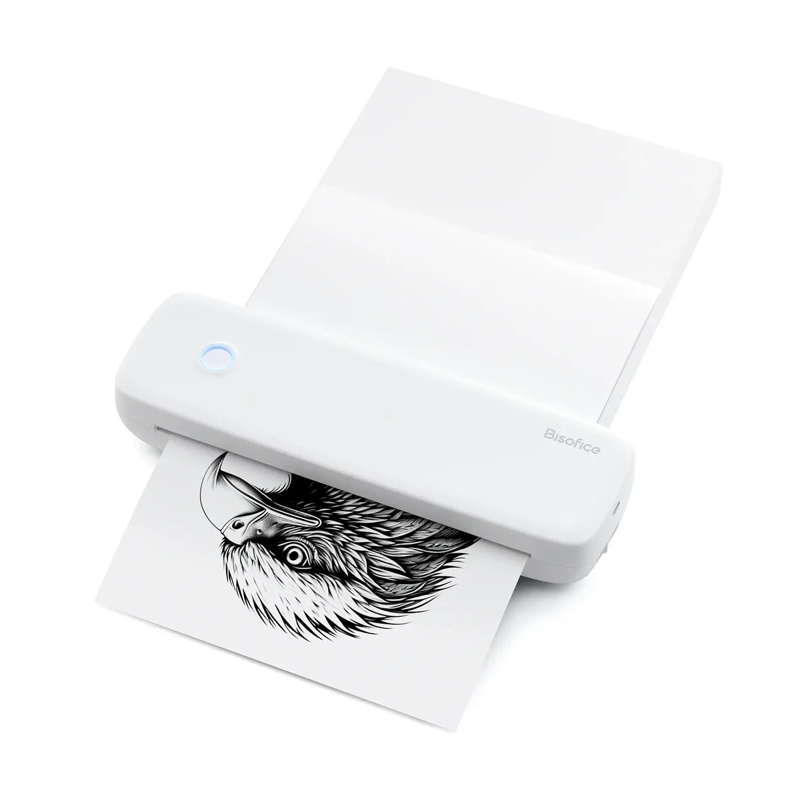 Portable Thermal Transfer Printer Wireless Connect with Mobile Computer