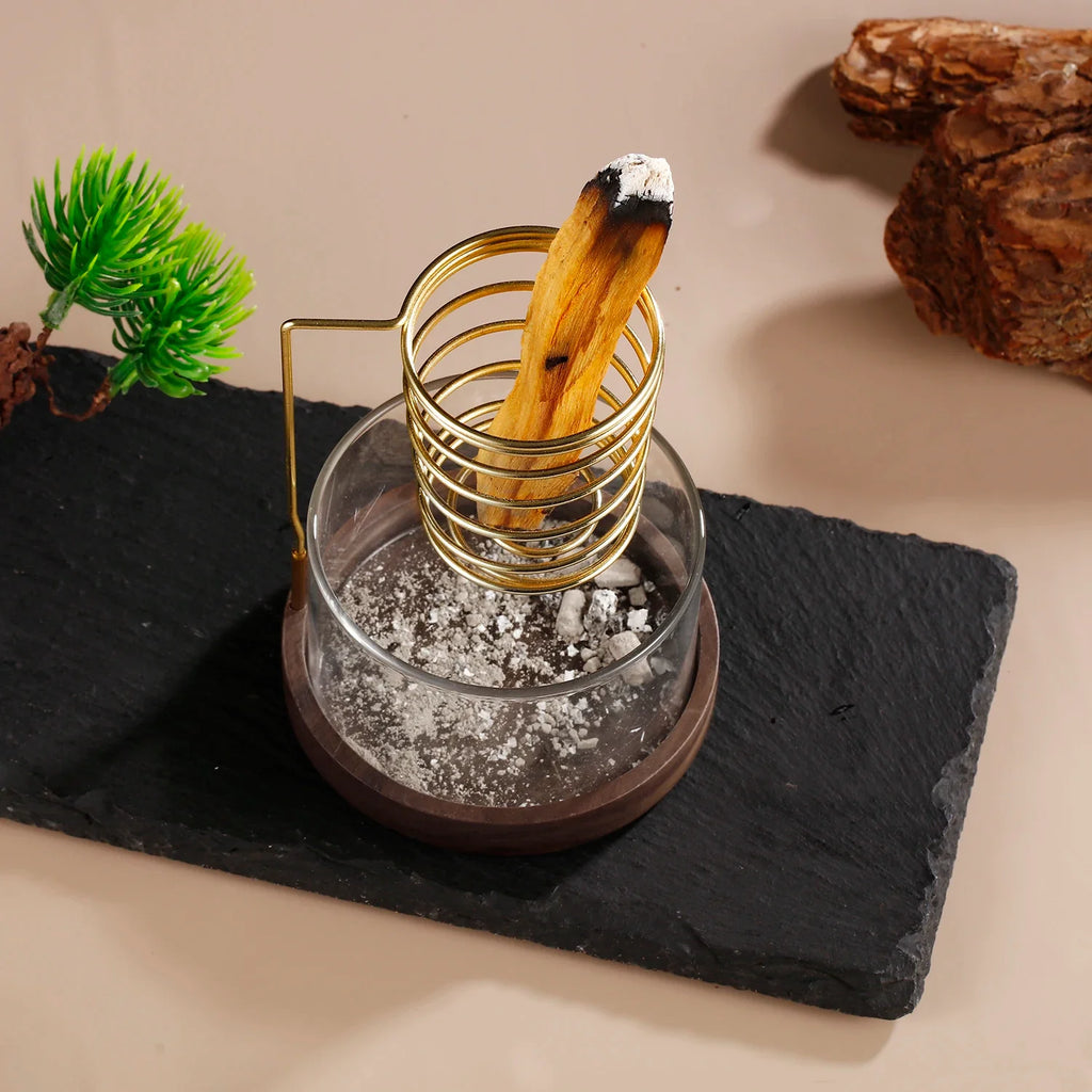 Metal Sage Holder Burnerfor Meditation Yoga Spa