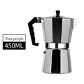50ml-600ml Moka Pot Aluminum Household Stove Top Percolator