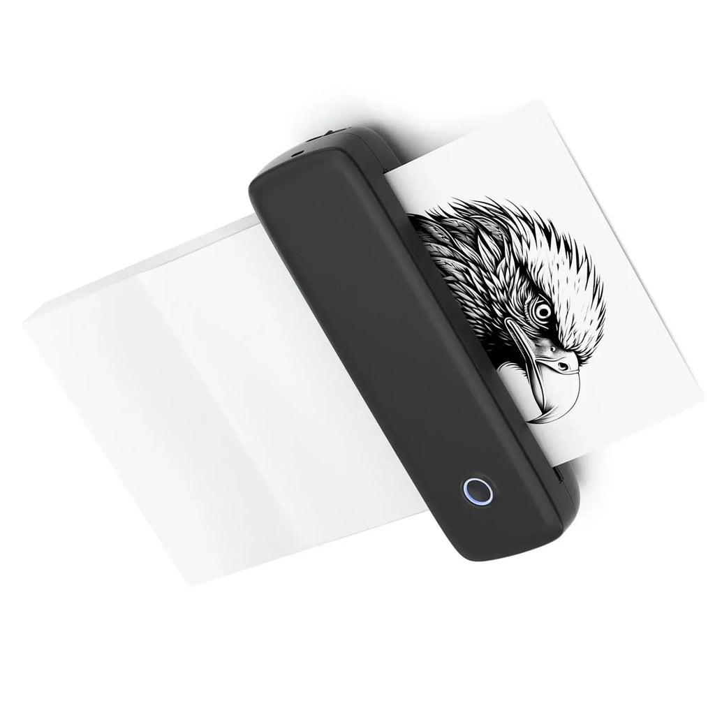 Portable Thermal Transfer Printer Wireless Connect with Mobile Computer