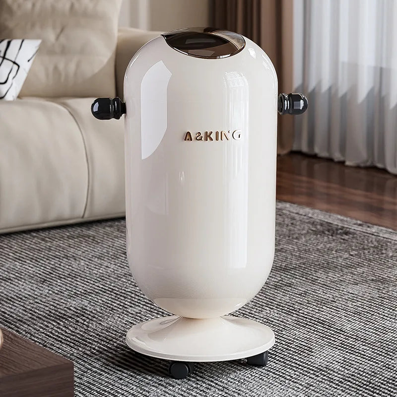 Waste Bins Swing Lid Wheeled High Capacity Stylish
