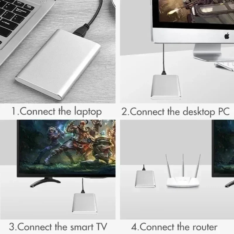 USB SSD 256TB Portable High-speed SSD External Hard Drive