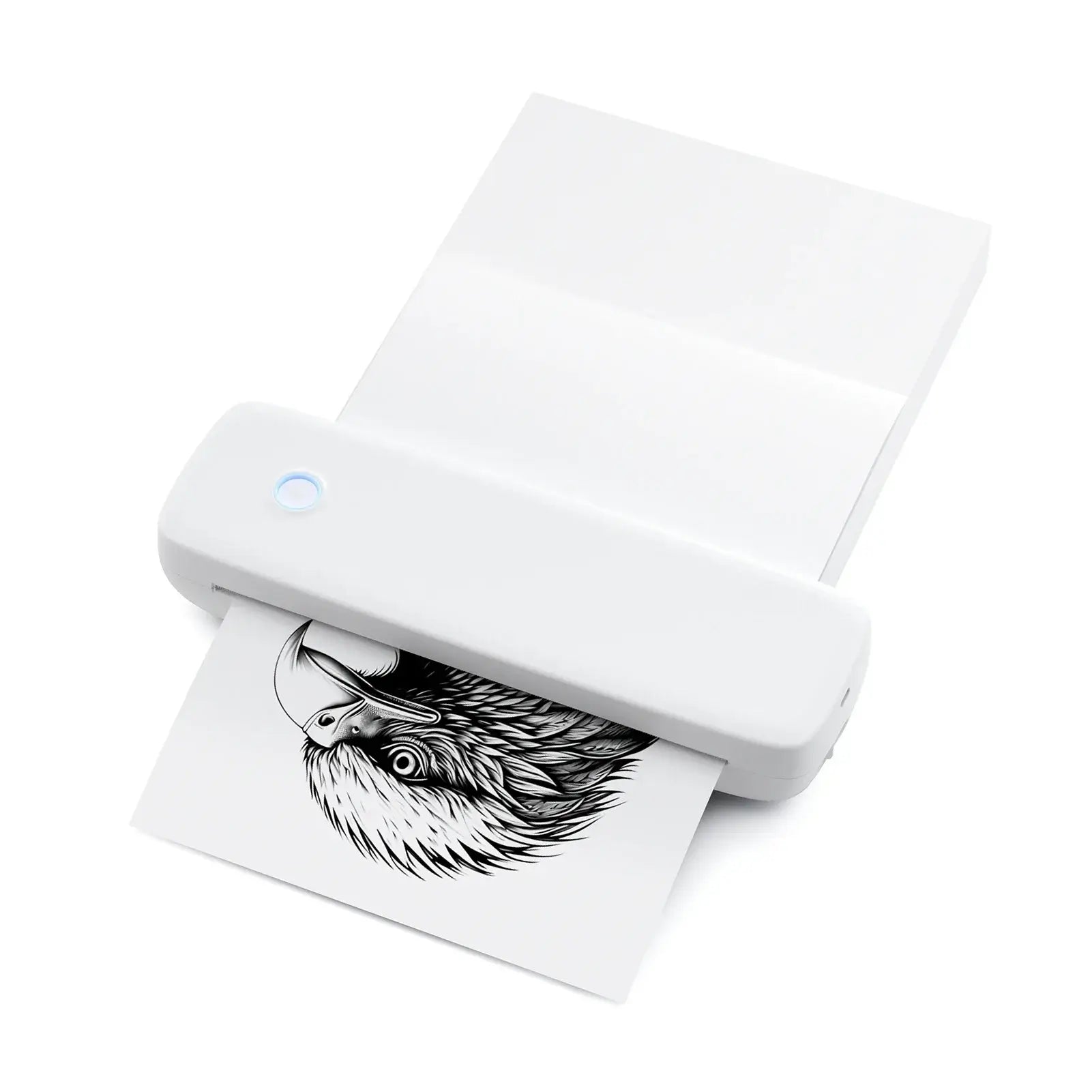 Portable Thermal Transfer Printer Wireless Connect with Mobile Computer