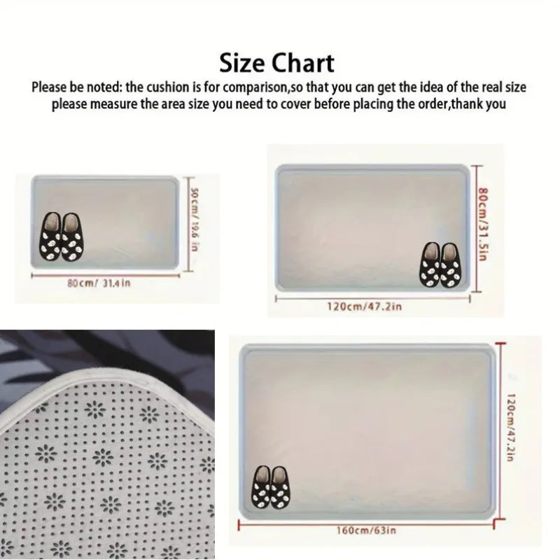 Vintage Persian Style Doormat Non-Slip Mat Indoor Outdoor Floral Geometric