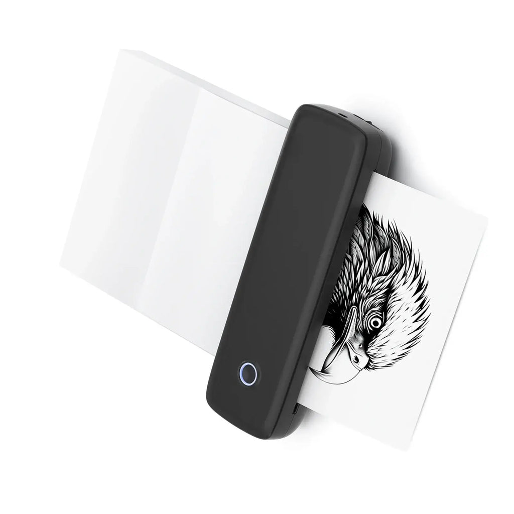 Portable Thermal Transfer Printer Wireless Connect with Mobile Computer