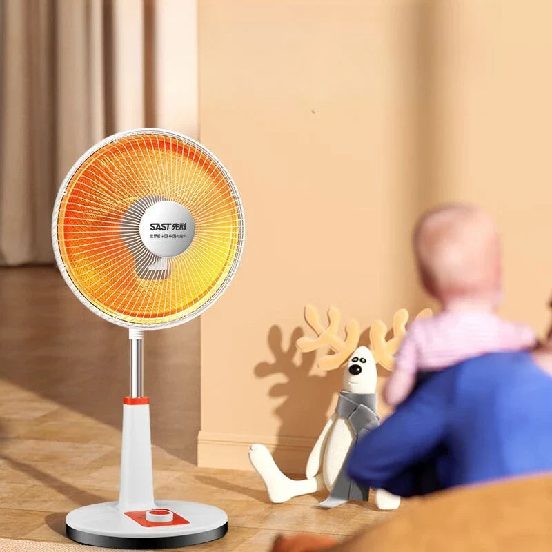 Portable Electric Patio Heater Outdoor Energy Efficient Rapid Heating Silent Compact Camping Balcony Brasero Fire Pit Aquecedor