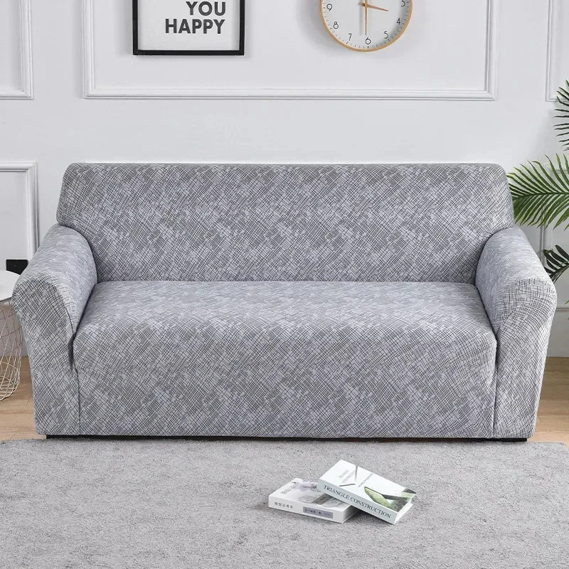 1pc Flower Printed Elastic Sofa Cover Spandex Furniture Protector