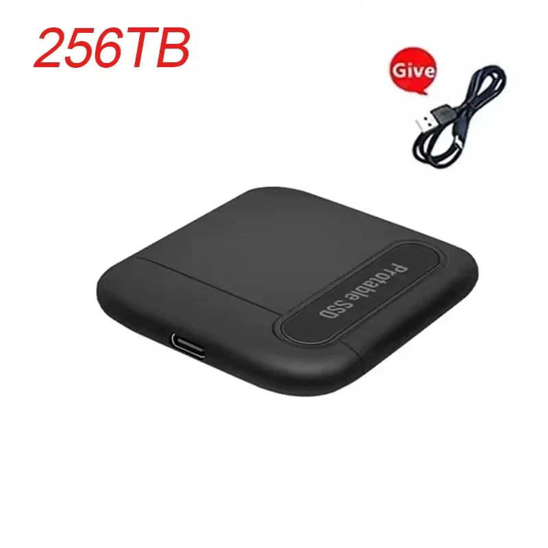 Original External for Laptop PC Desktop Hard Drive Portable SSD 2TB Hard Disk SSD USB3.1 Solid Drive Storage Device