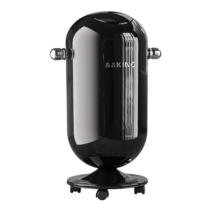 Waste Bins Swing Lid Wheeled High Capacity Stylish