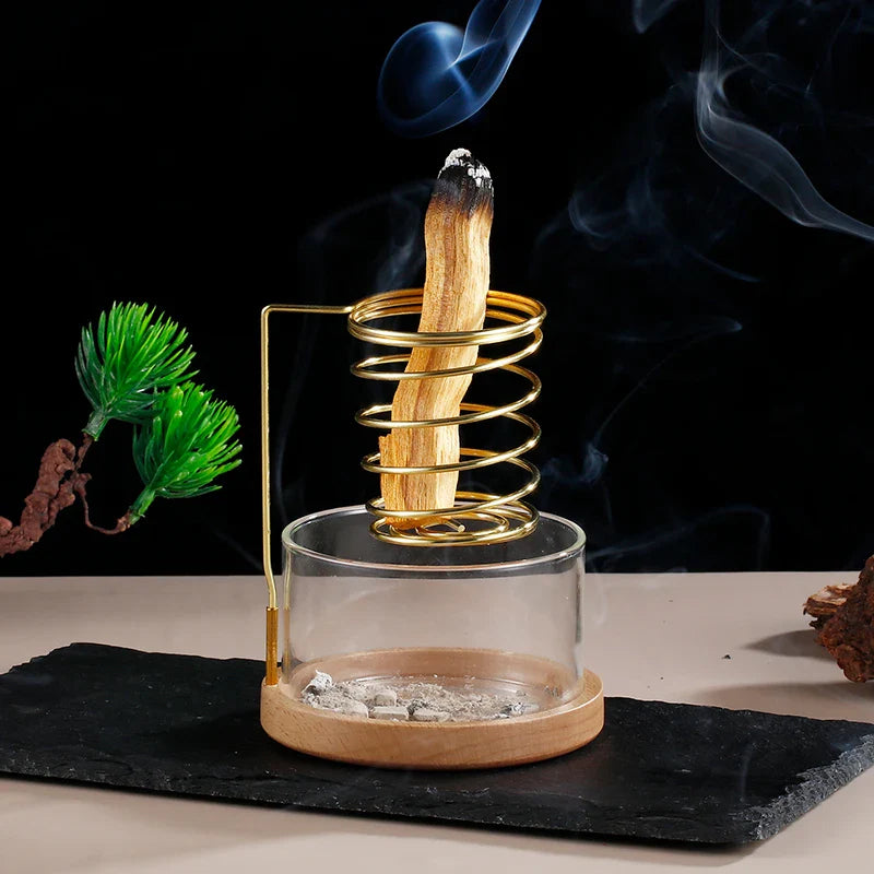 Metal Sage Holder Burnerfor Meditation Yoga Spa