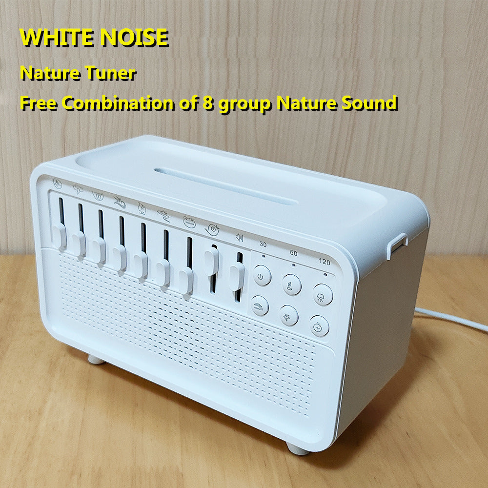 3 In 1 Bluetooth Speaker White Noise And Humidifier All-in-one