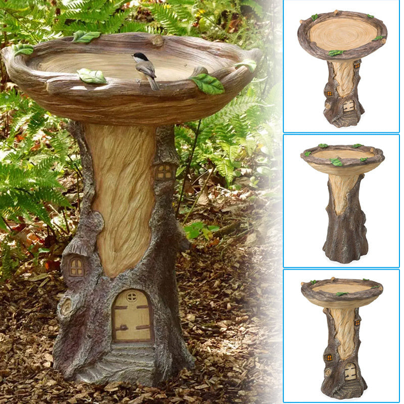 Sunflower Resin Handicraft Garden Sunflower Bird Bath
