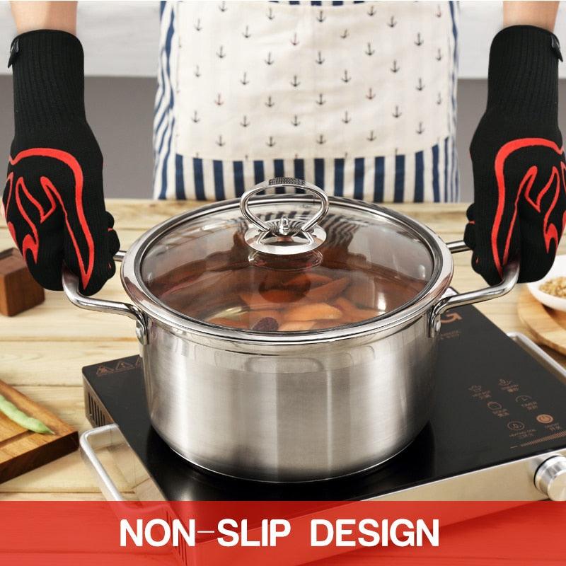 Oven Gloves High Temperature Resistance Heat Insulation