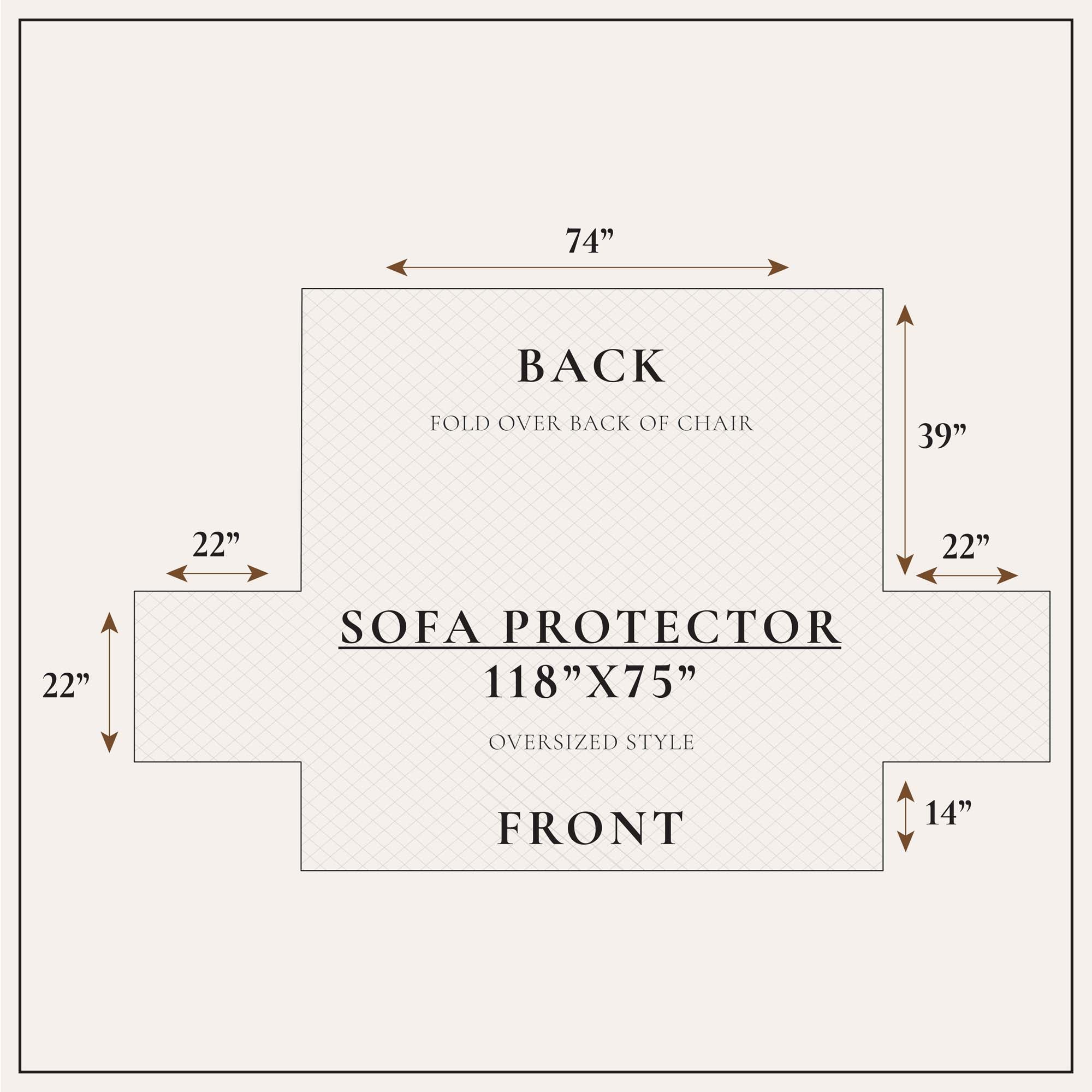 Medallion Solid Furniture Protector - Elenor Collection