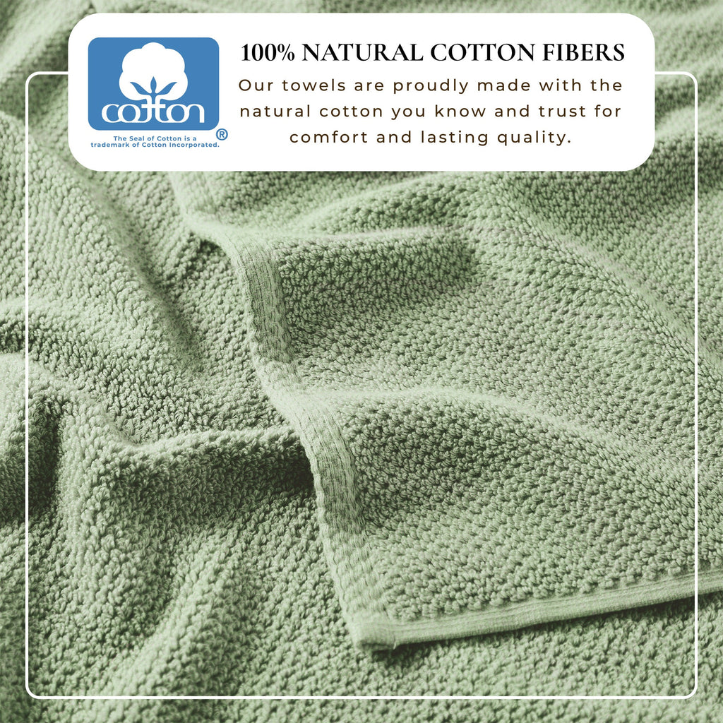 Cotton Textured Bath Towel Set - Acacia Collection