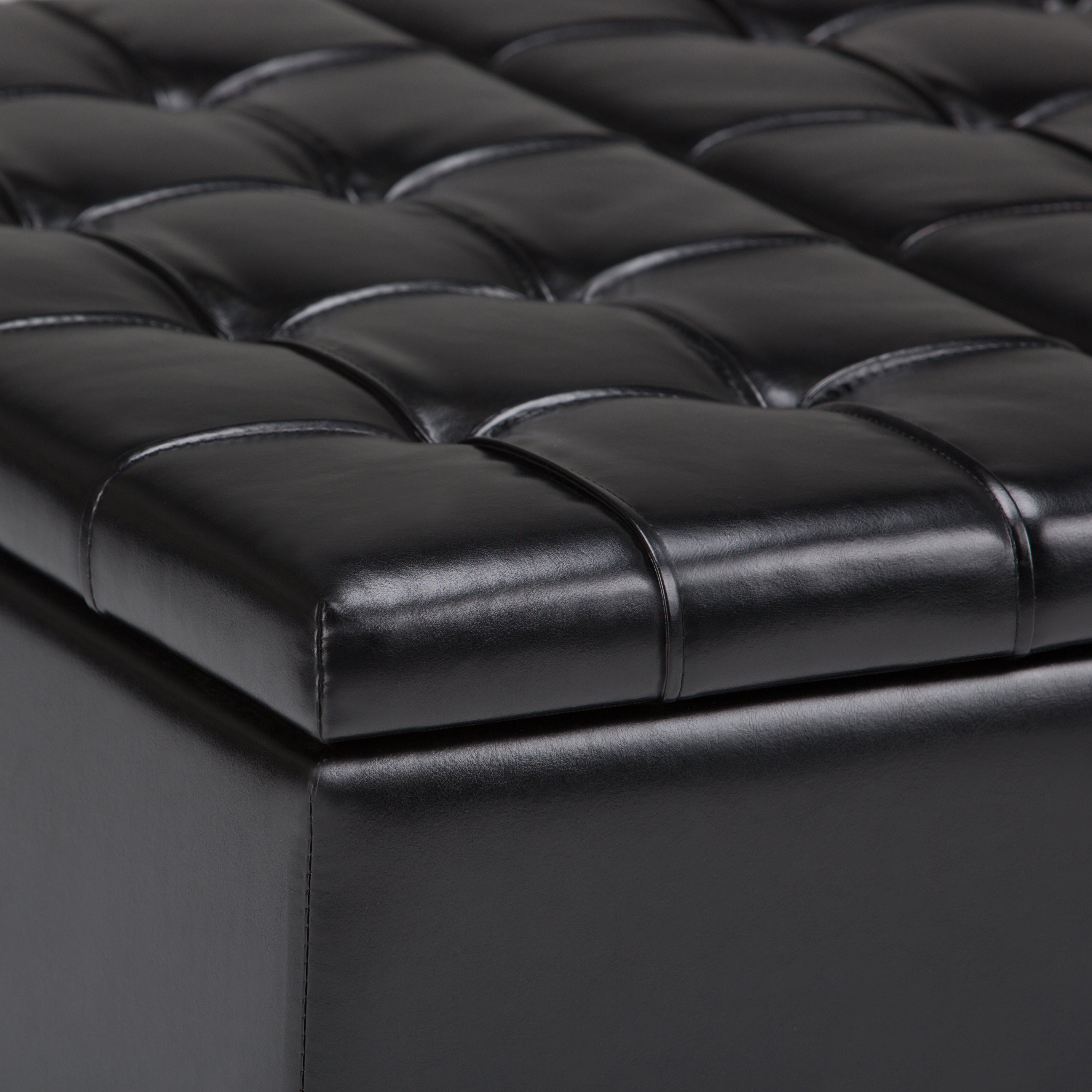 Harrison 36 Inch Wide Coffee Table Storage Ottoman