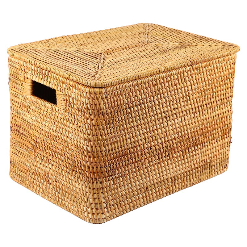 Handmade Rattan Storage Basket