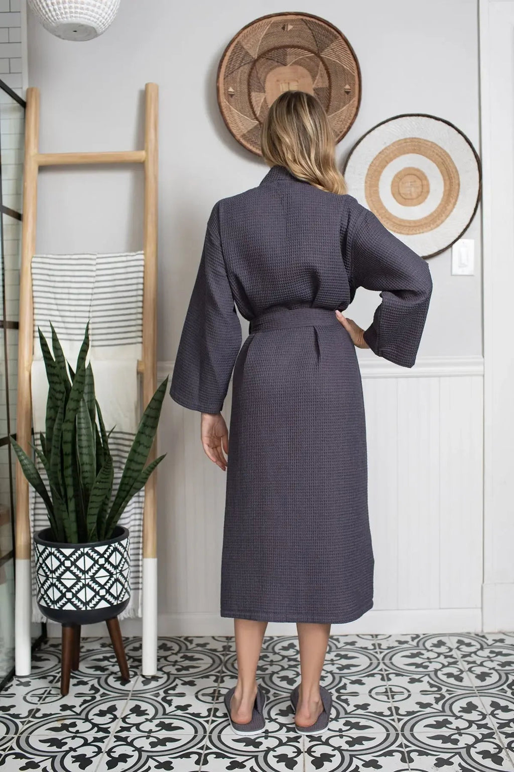 Waffle Robe Womens – Lightweight, Quick-Dry