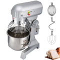 Commercial Food Mixer 15Qt 600W 3 Speeds Adjustable 110/178/390 RPM Heavy Duty
