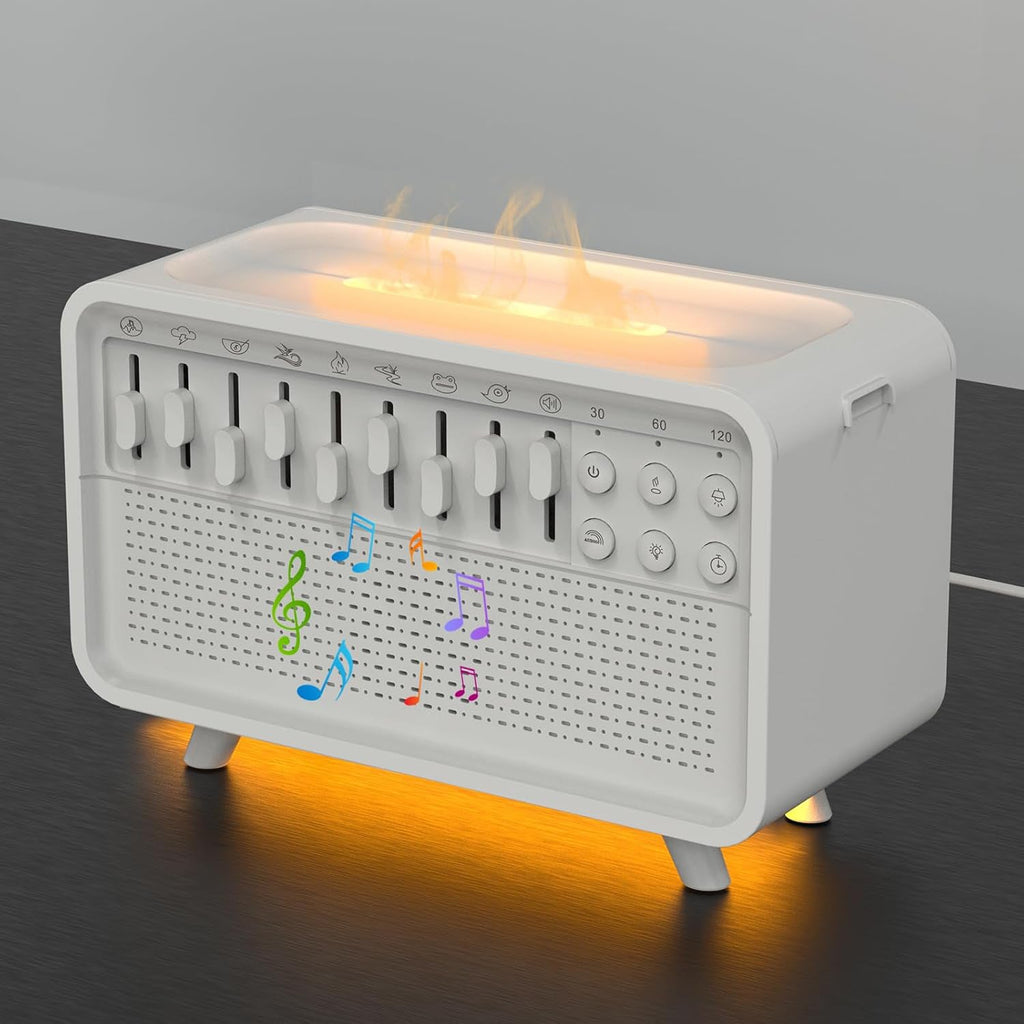 3 In 1 Bluetooth Speaker White Noise And Humidifier All-in-one